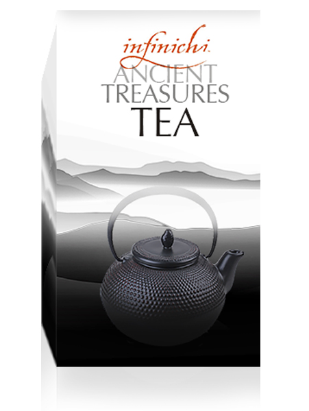 Infinichi Ancient Treasures Tea 40 ct - New "On the Go" Individually Wrapped - Have Tea Will Travel