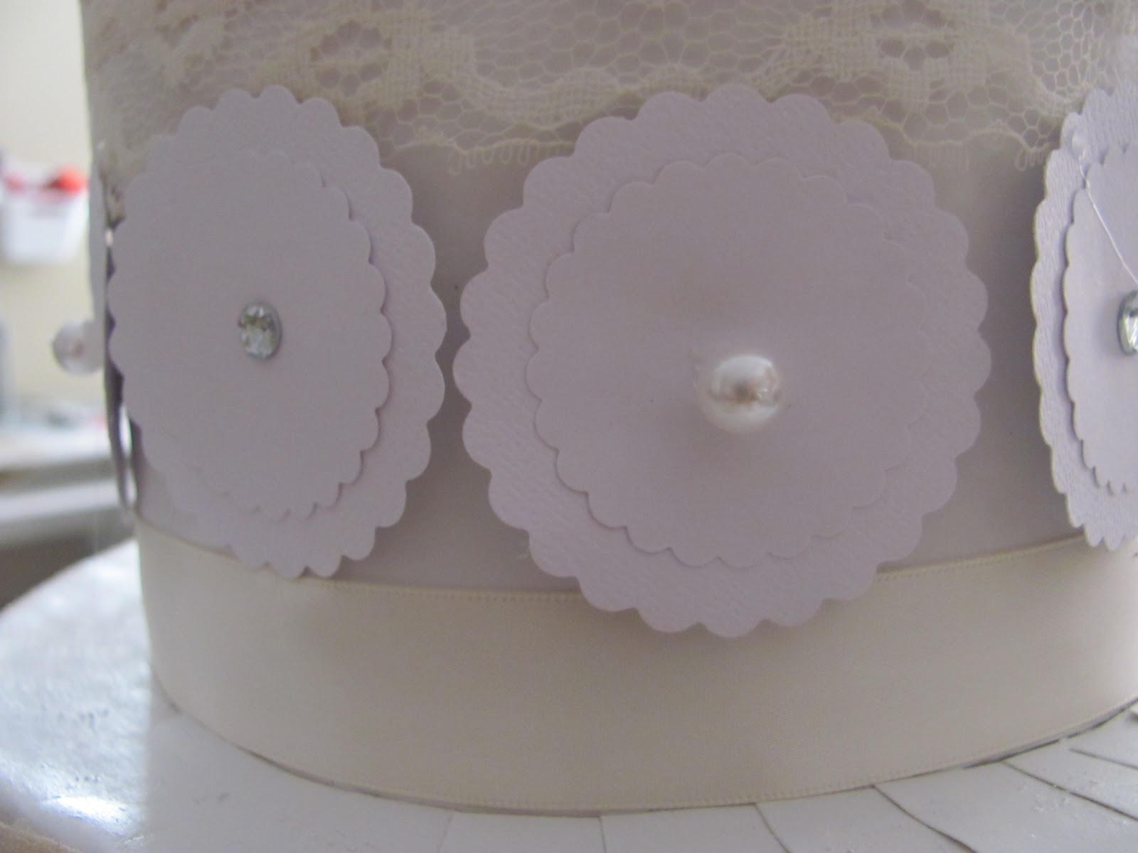 RoyalBashBlog Cardboard Wedding Cake Gift Box