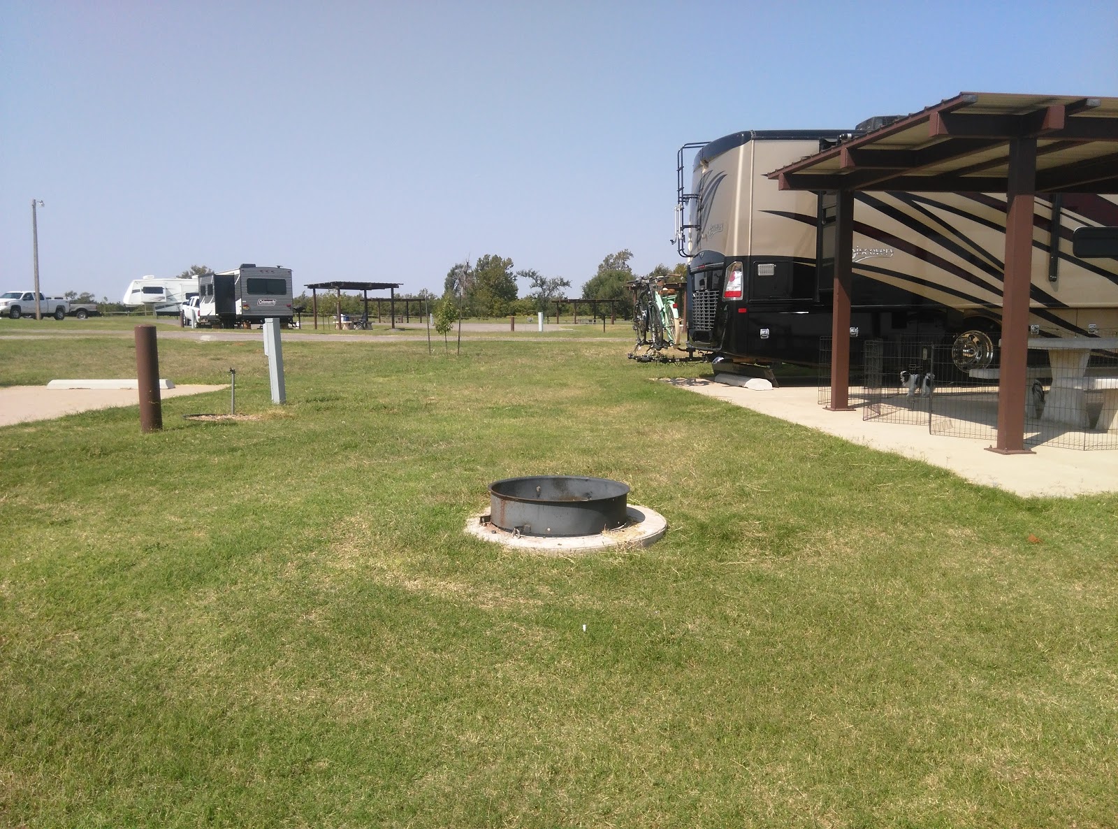 Retha's Campsite Reviews Canadian Campground Canton Lake COE Canton, Oklahoma