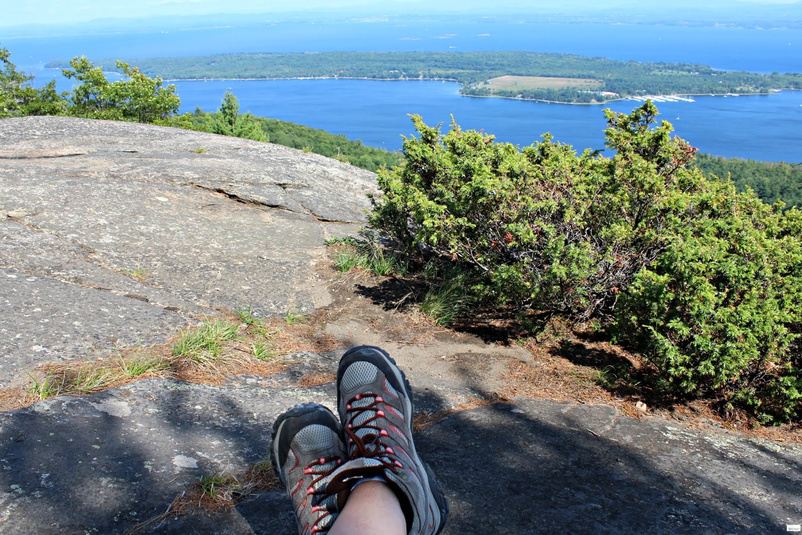 The Top of Rattlesnake Mountain in the Adirondack Mountains // New York