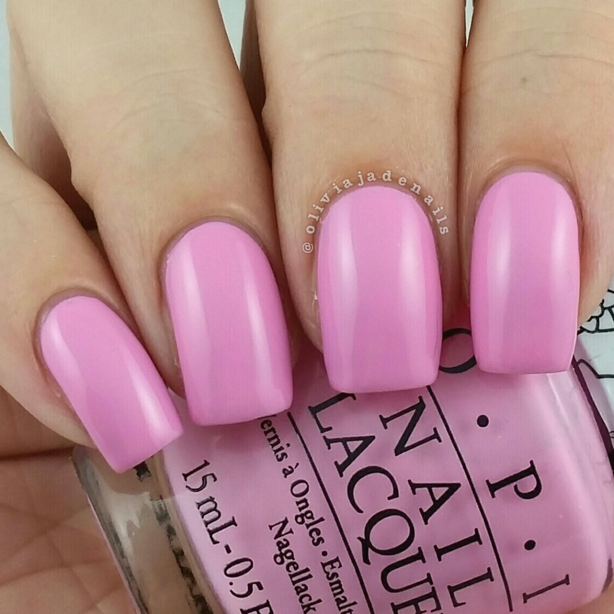 OPI Look At My Bow! swatched by Olivia Jade Nails