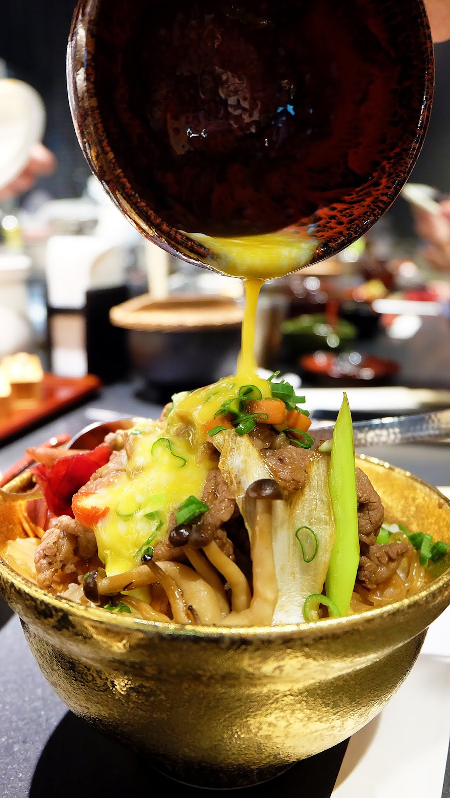 REVIEW BEEF SUKIYAKI DON KEISUKE