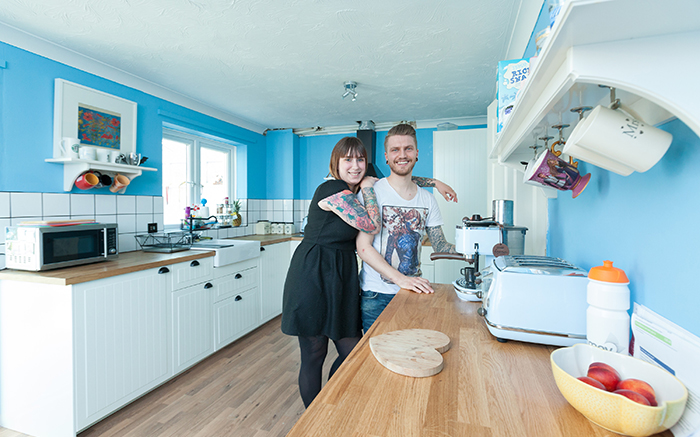 Illustrated Teacup Kitchen Refit