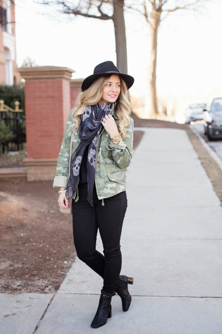 Bedazzles After Dark: Outfit Post: Spring Camo