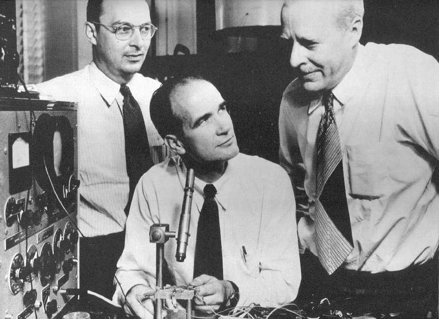 Historia de la informática La invención del transistor