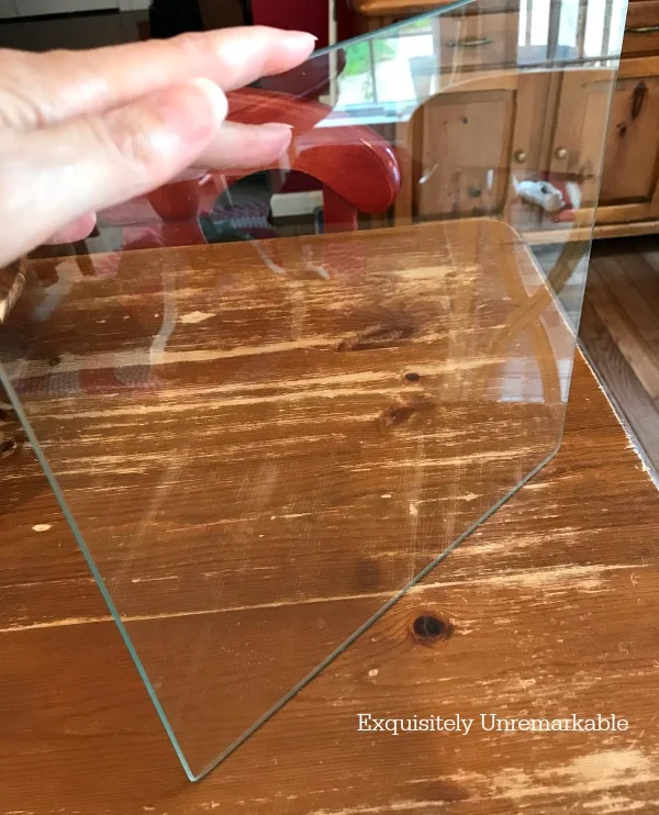 Clean Glass Cutting board after sticker removal