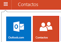 Como buscar contactos desde tu correo Outlook
