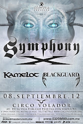 Symphony X + Kamelot + Blackguard