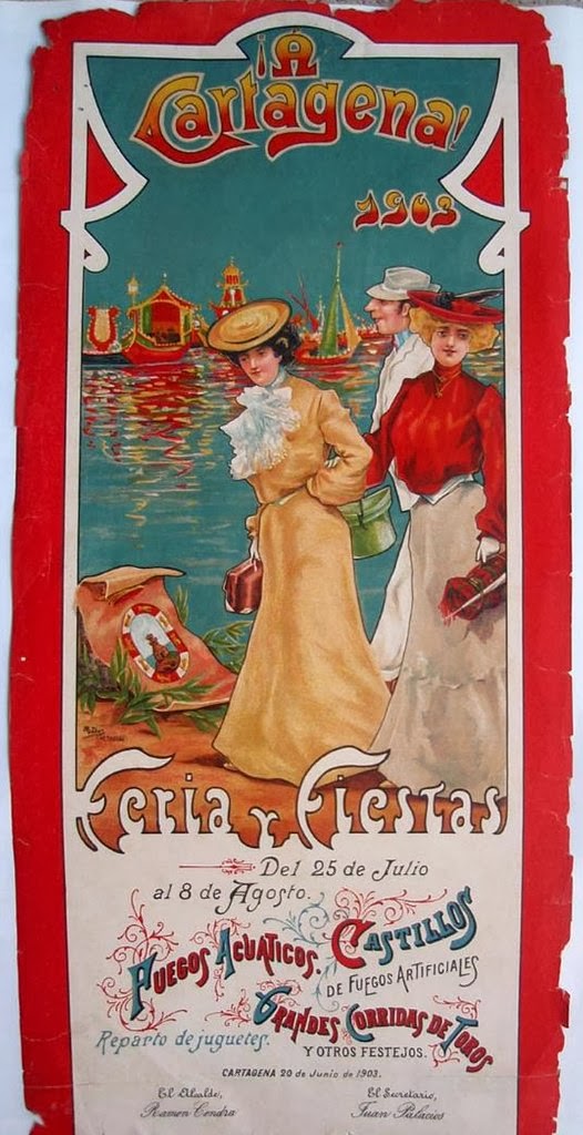 Cartel de Fiesta y Feria 1902