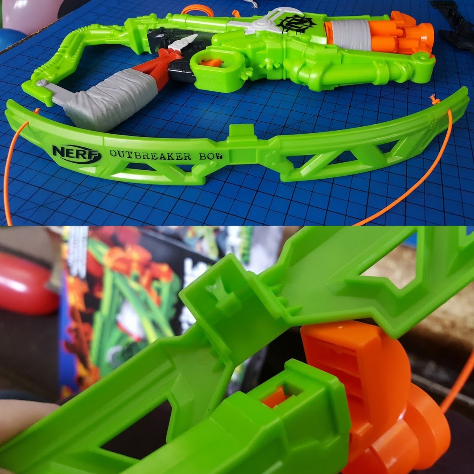 Dovenskab Gøre en indsats sti The Brick Castle: Nerf Zombie Strike Outbreaker Bow review (age 8+)