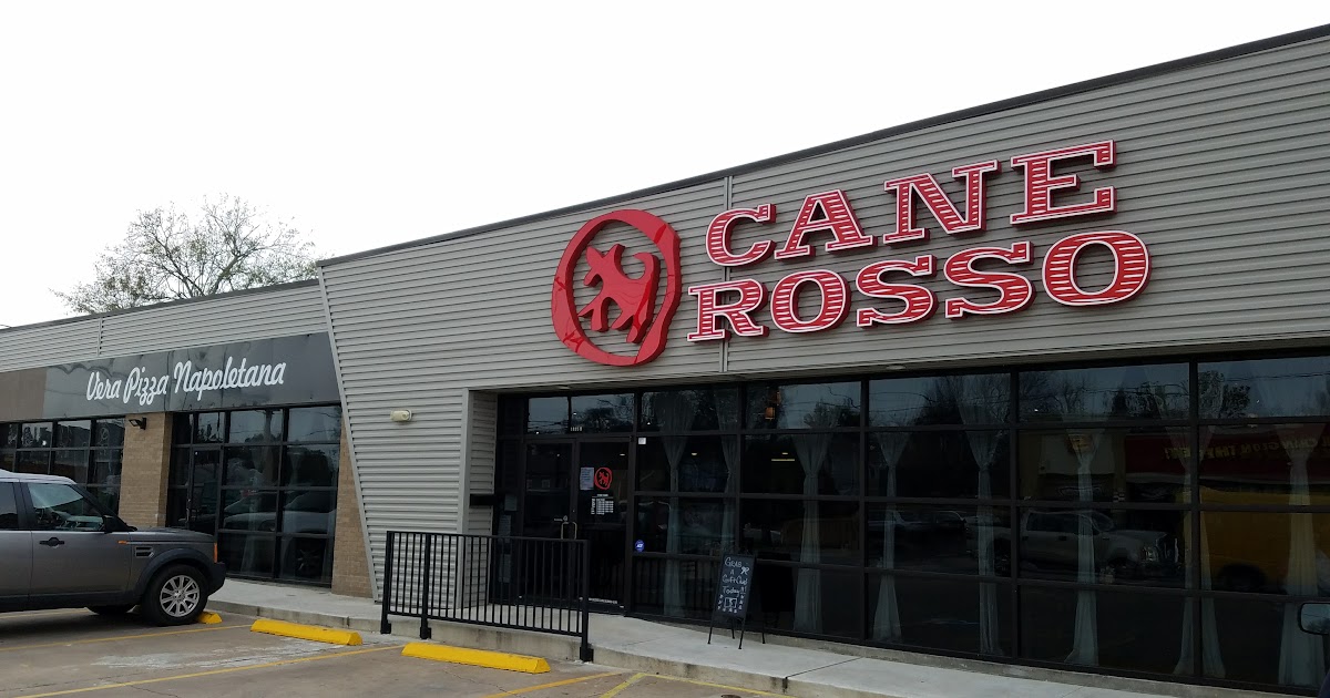 Review Cane Rosso Pizza in The Heights