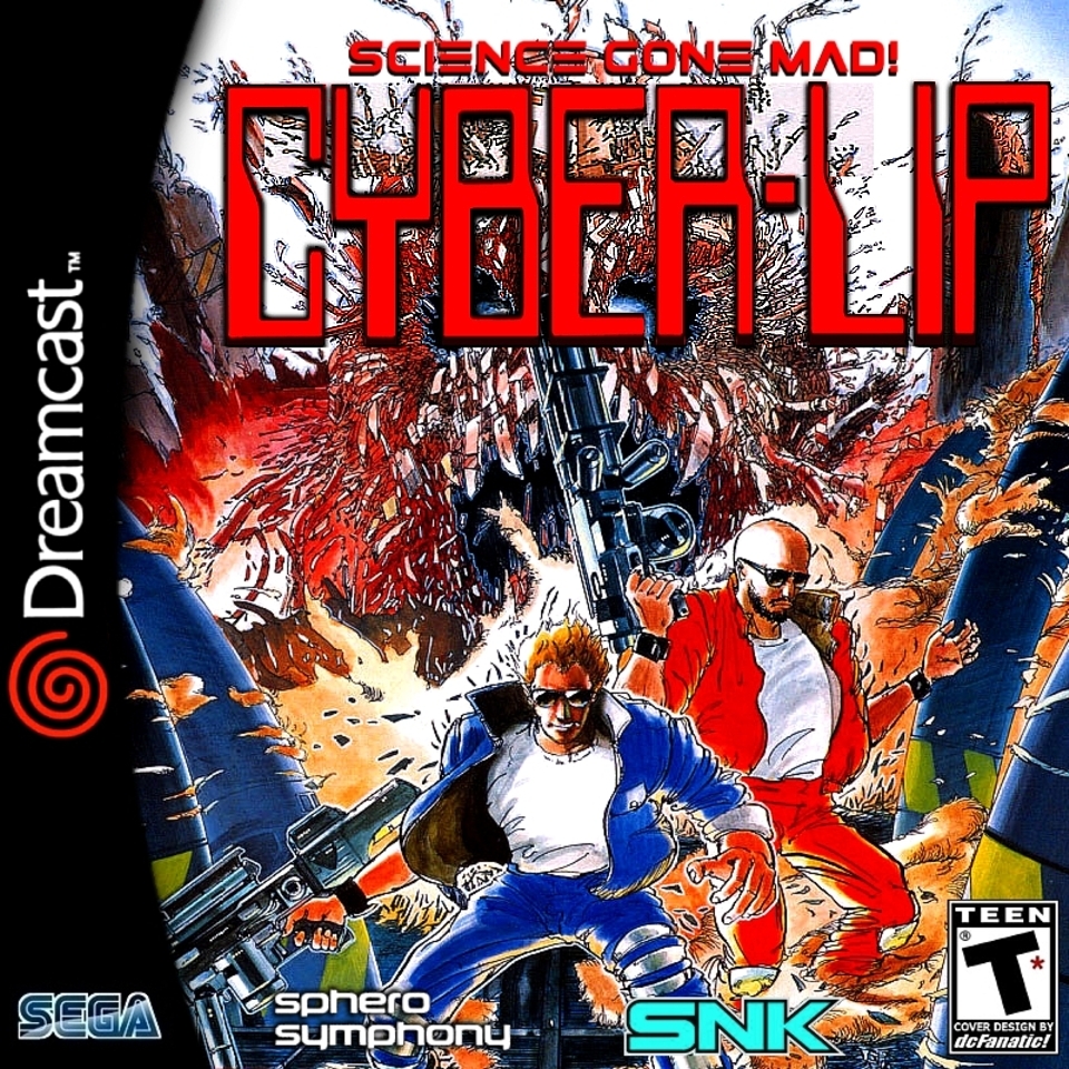 Dreamcast Custom Covers: Cyber Lip NeoGeo Dreamcast Cover