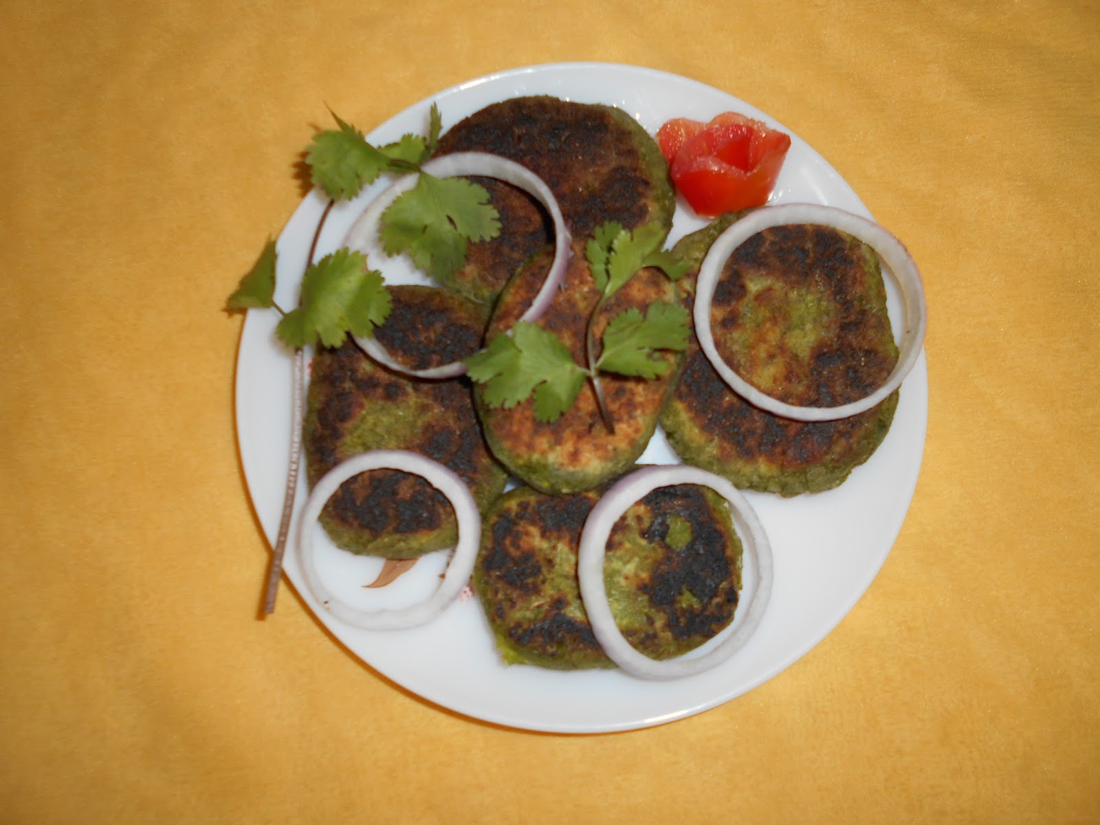Paramita's Kitchen Green Peas Patties / Hare Matar Ki Tikki