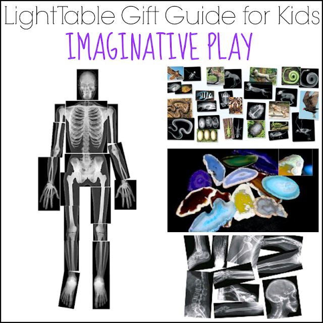 Light Table Gift Guide for Kids: Imaginative Play from And Next Comes L