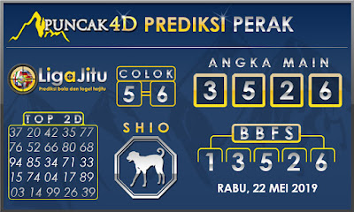 PREDIKSI TOGEL PERAK PUNCAK4D 22 MEI 2019