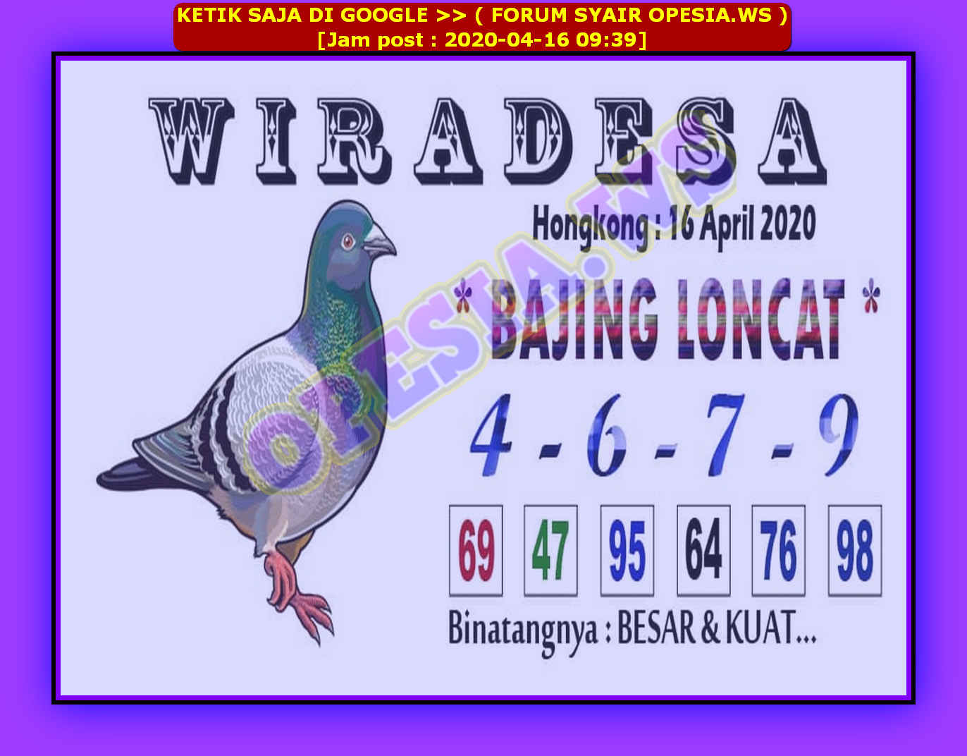 1 New Message Kode Syair Hongkong 16 April 2020 Forum Syair Togel Hongkong Singapura Sydney 1 New Message Kode Syair Hongkong 16 April 2020 Forum Syair Togel Hongkong Singapura Sydney