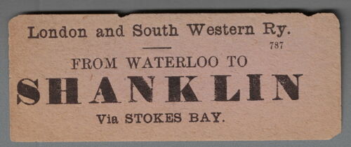 Waterloo to Shanklin via Stokes Bay