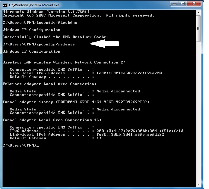 Cik Wann Menulis..: PC Tutorial 7.. Renew Our IP Using CMD