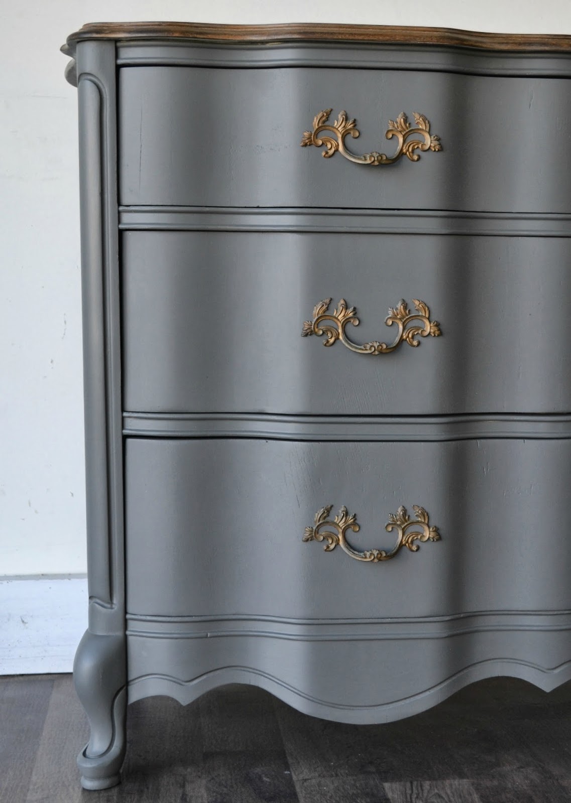 Funky Junk Gray Dresser