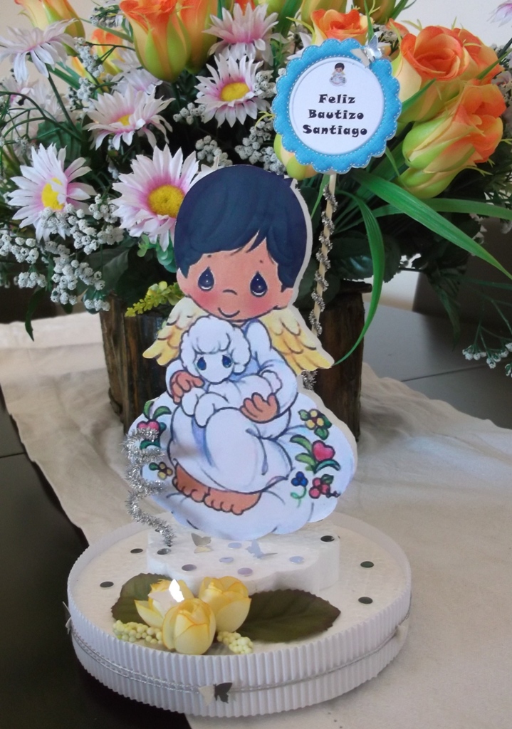 Eventos para tu Bebé: Centros de Mesa para Bautizo