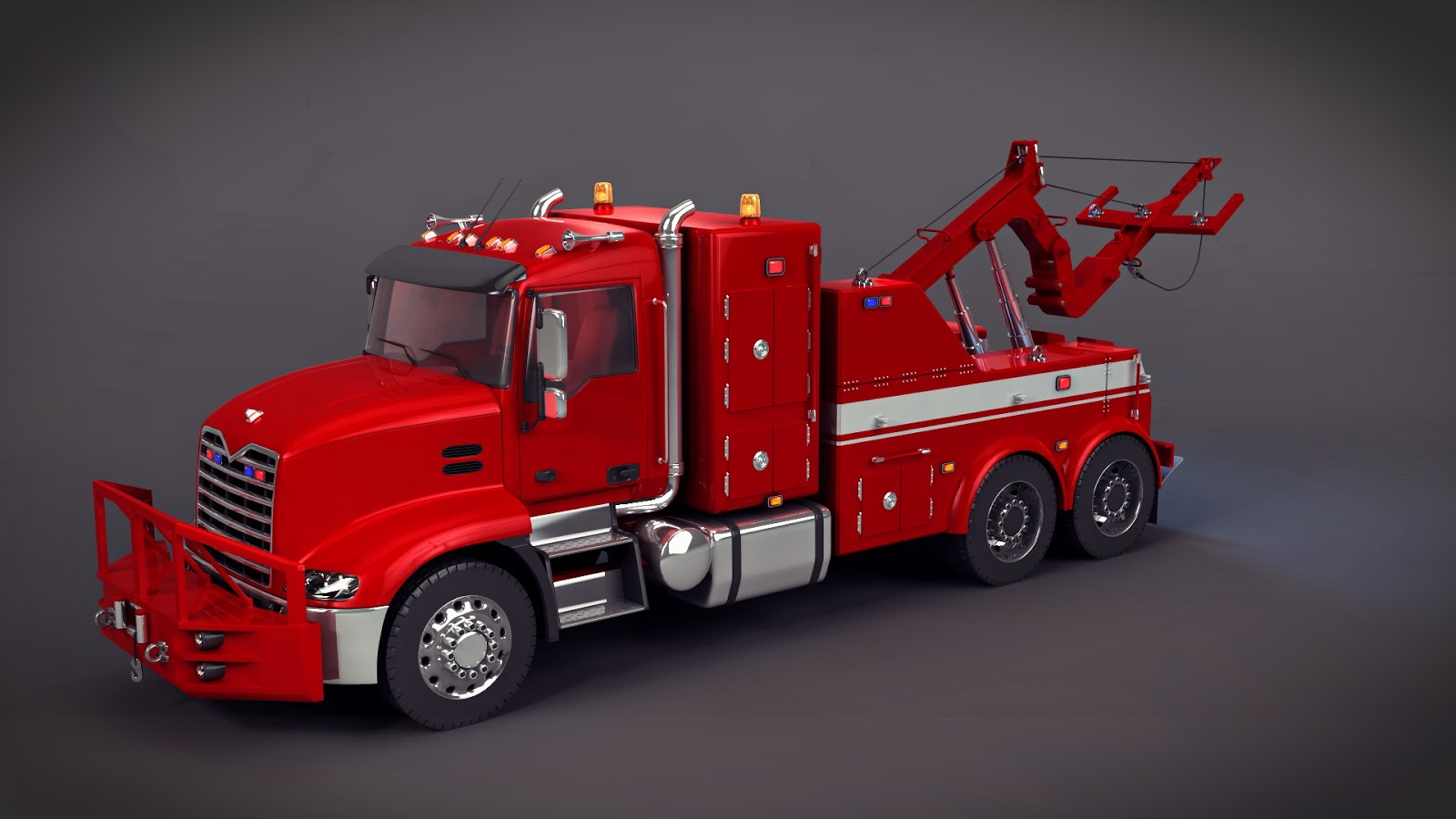 MStawski3d: Heavy rescue truck