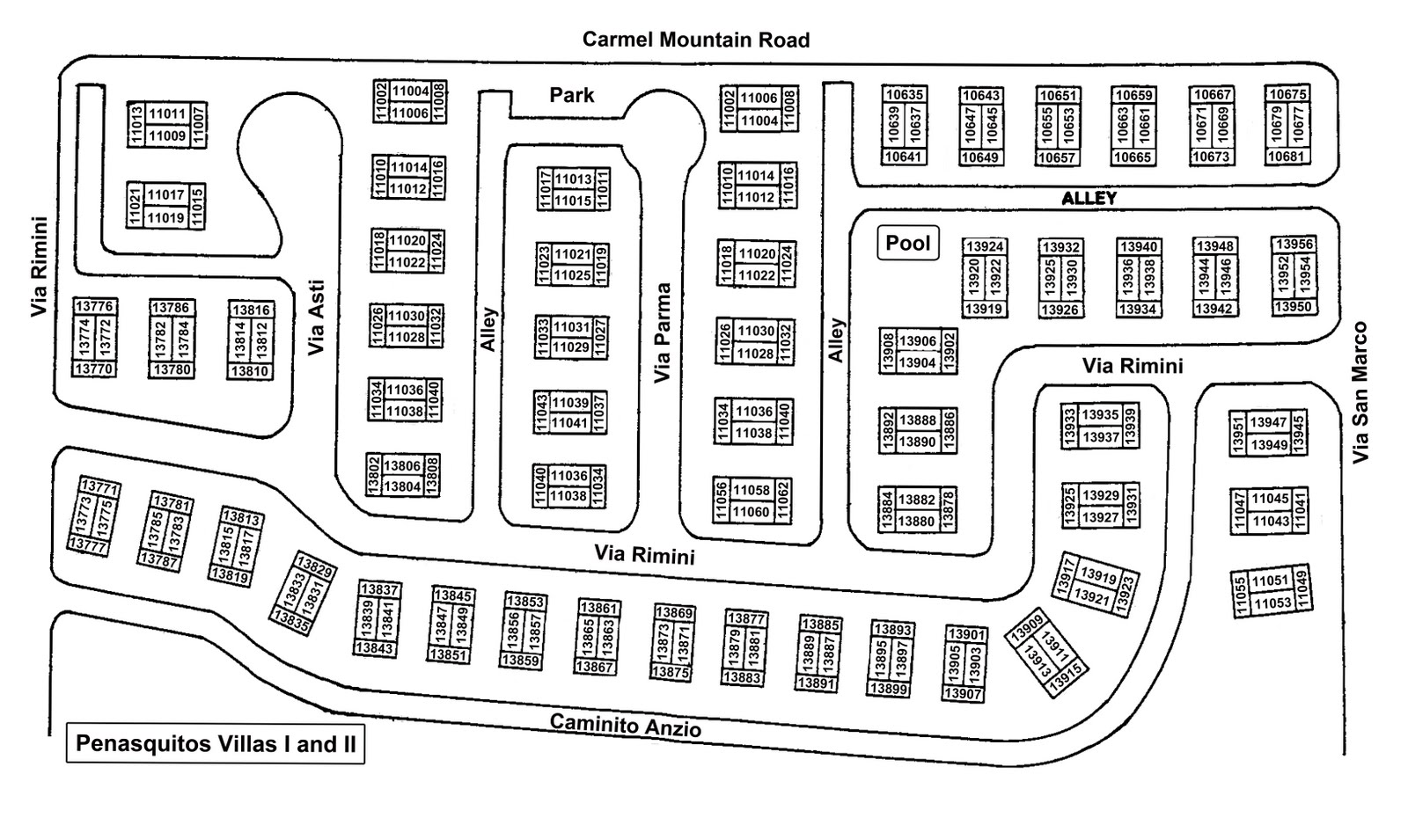 Peñasquitos Villas I & II