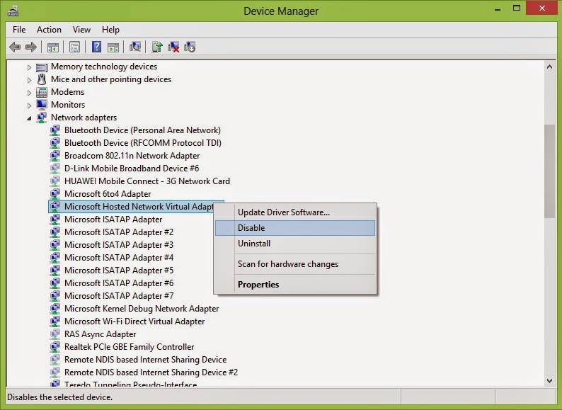 FrameMinds Solve "The Hosted Network Couldn't be Started.." Error