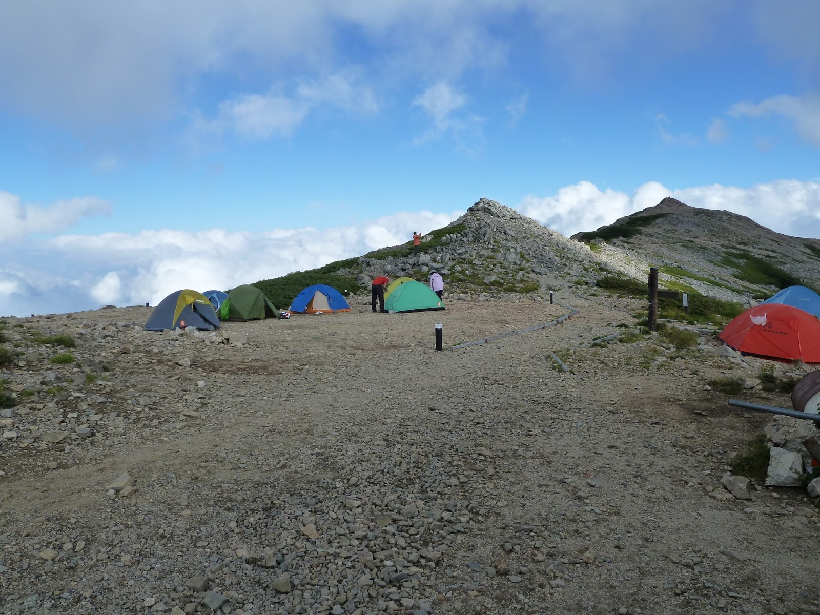 クライマー必見！！ 山小屋・テント場情報 大天井岳（おてんしょうだけ）
