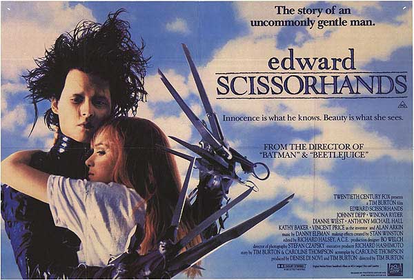 Edward Scissorhands (1990)  Movie Poster