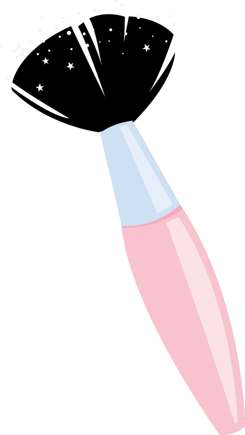 clipart makeup brushes - photo #5