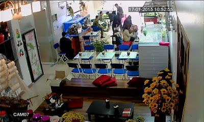 Lắp đặt camera ip quan sát cho quán cafe
