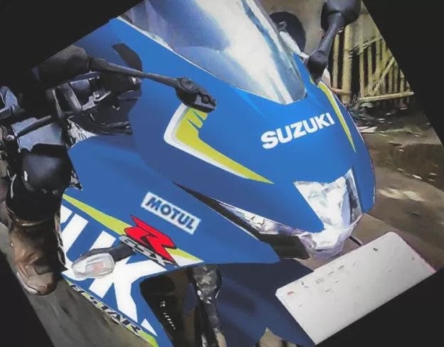 Sosok Suzuki GSX-R150 Livery MotoGp Tertangkap Spyshoot Test Ride.