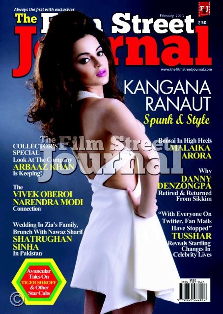 Ileana & Kangna on the cover of Different Magazines-Feb 2013