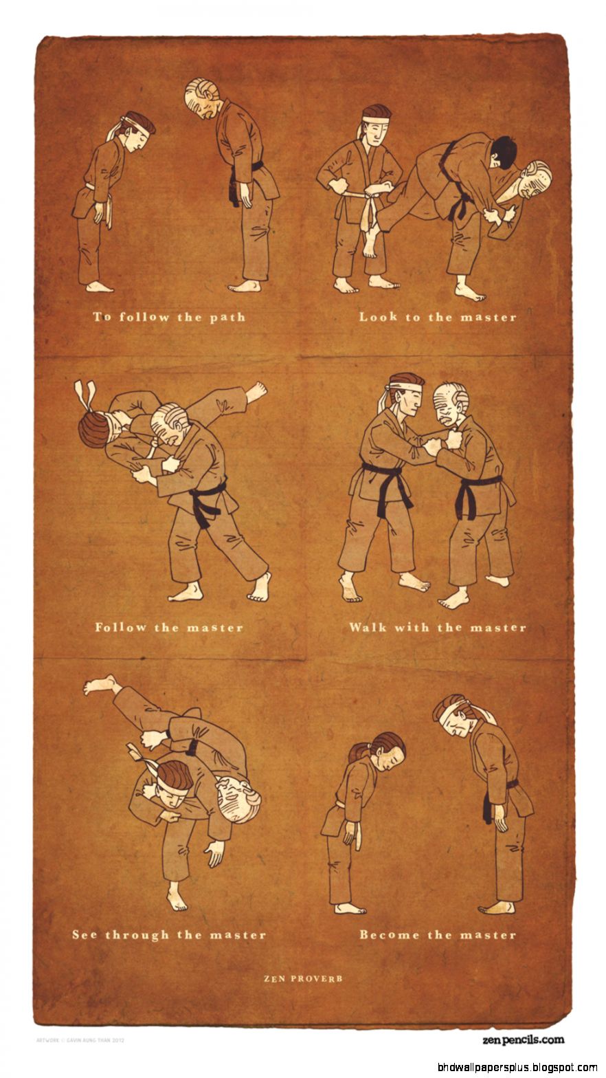 ZEN PENCILS » 82 ZEN PROVERB The master