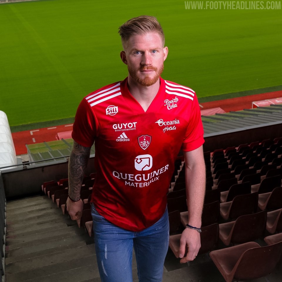 No More Nike: Bespoke Adidas Stade Brestois 20-21 Home Kit Released