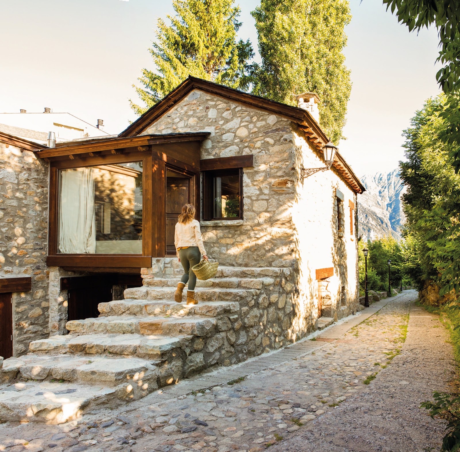 A rusticchic house in the Pyrenees in Spain