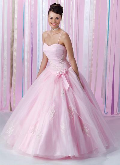 RainingBlossoms: Pink Wedding Dresses - Be a Princess in ...
