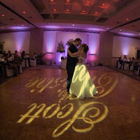 Wedding Dance Floor Decorated With Personalized Lighting
