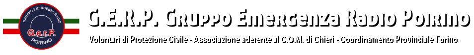 GERP Gruppo Emergenza Radio Poirino