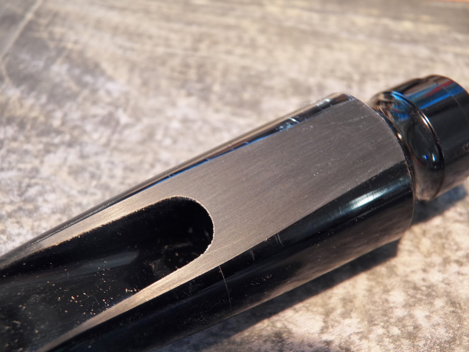 Stuff Sax Refacing a Saxophone Mouthpiece Hot Rodding the Cheapo Piece