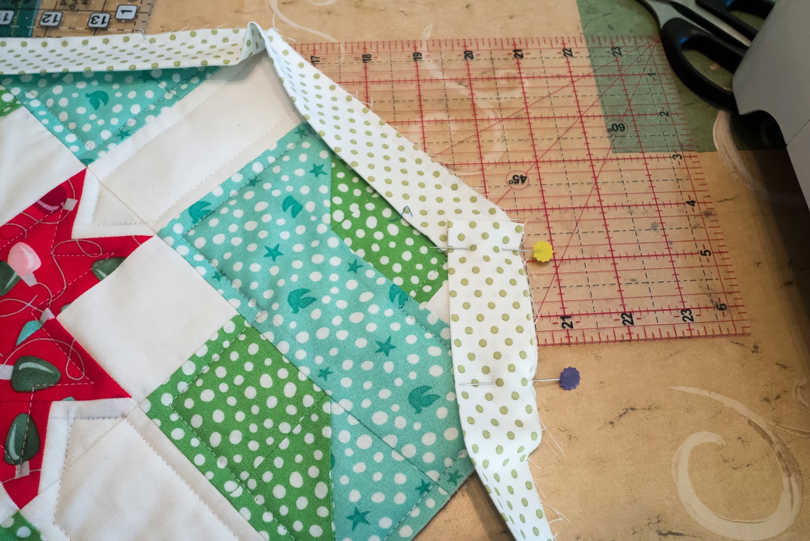 Charly & Ben's Crafty Corner A Friday Finish Christmas Table Runner