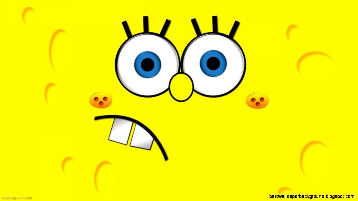 Sponge Bob Face 1280x720 pixels  Wallpapers tagged Cute Fun