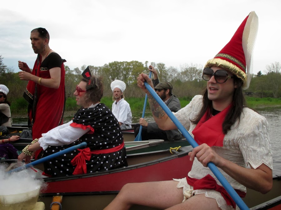 Everything is Everything canoe rides, a rainbow, a beach and a sunset