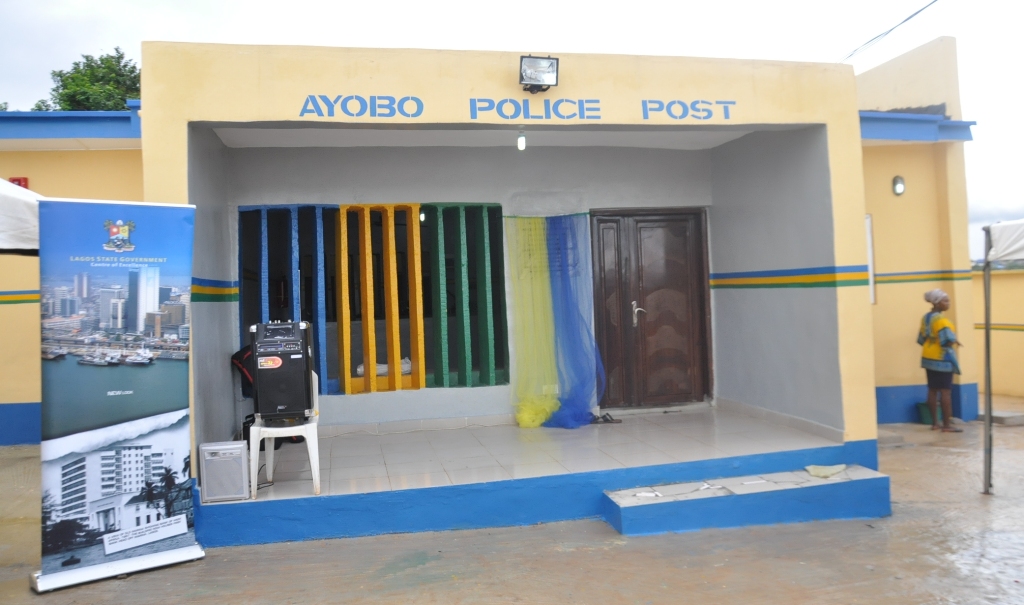 LAGOS STATE GOVERNMENT BUILDS BRAND NEW POLICE STATION FOR PEOPLE OF IPAJA