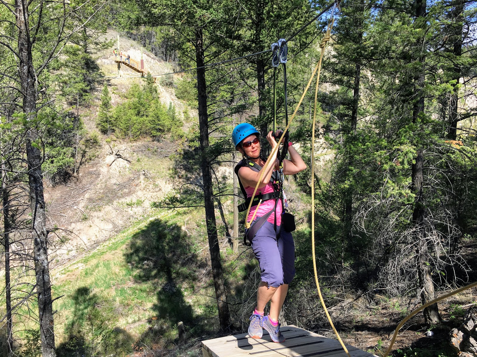 Family Adventures in the Canadian Rockies Valley Zipline Adventures Tour, Radium Hot Springs