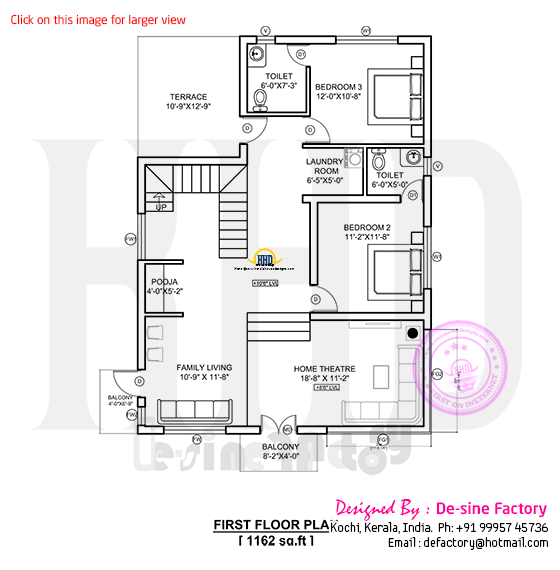 First floor plan