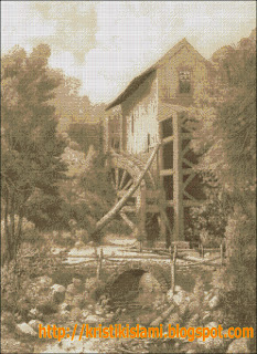 Cross Stitch Pattern of Ensinore Mill