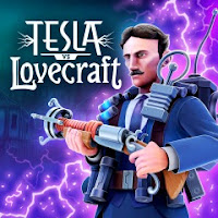 Tesla Vs Lovecraft Game Logo
