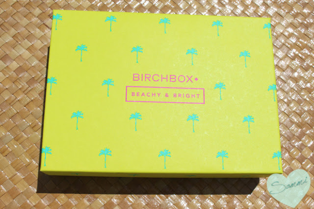 Birchbox July 2015 Review Beach & Bright