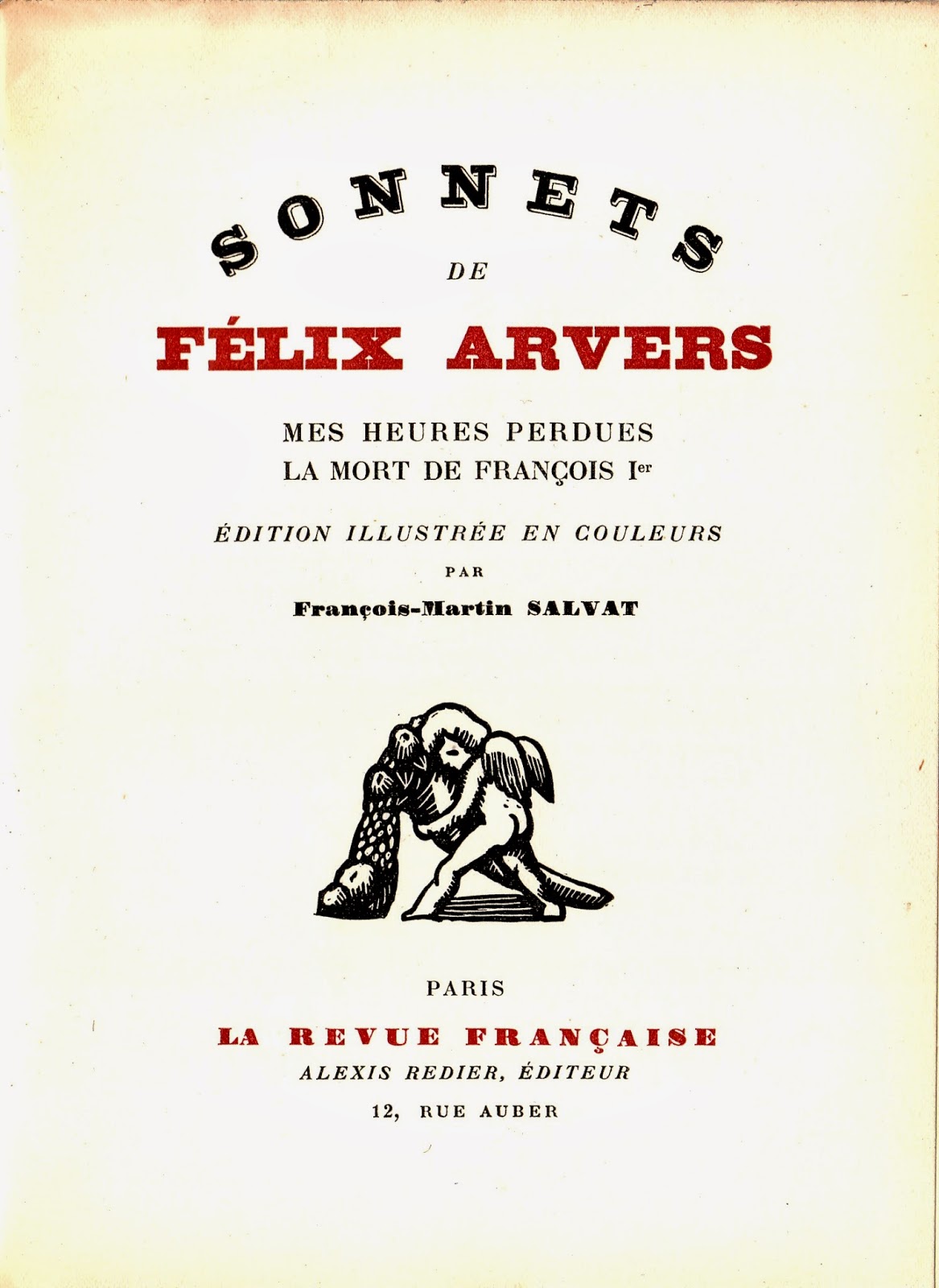Miscellanées AlexisFélix Arvers (18061850)